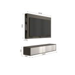 Dulap Living FALLON MOCHA - imagine 2