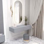Masă de machiaj FARMINGTON GRAY