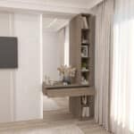 Masă de machiaj DAVOS OAK - imagine 2